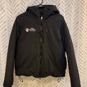 Topo Designs Black Puffer Jacket w hood